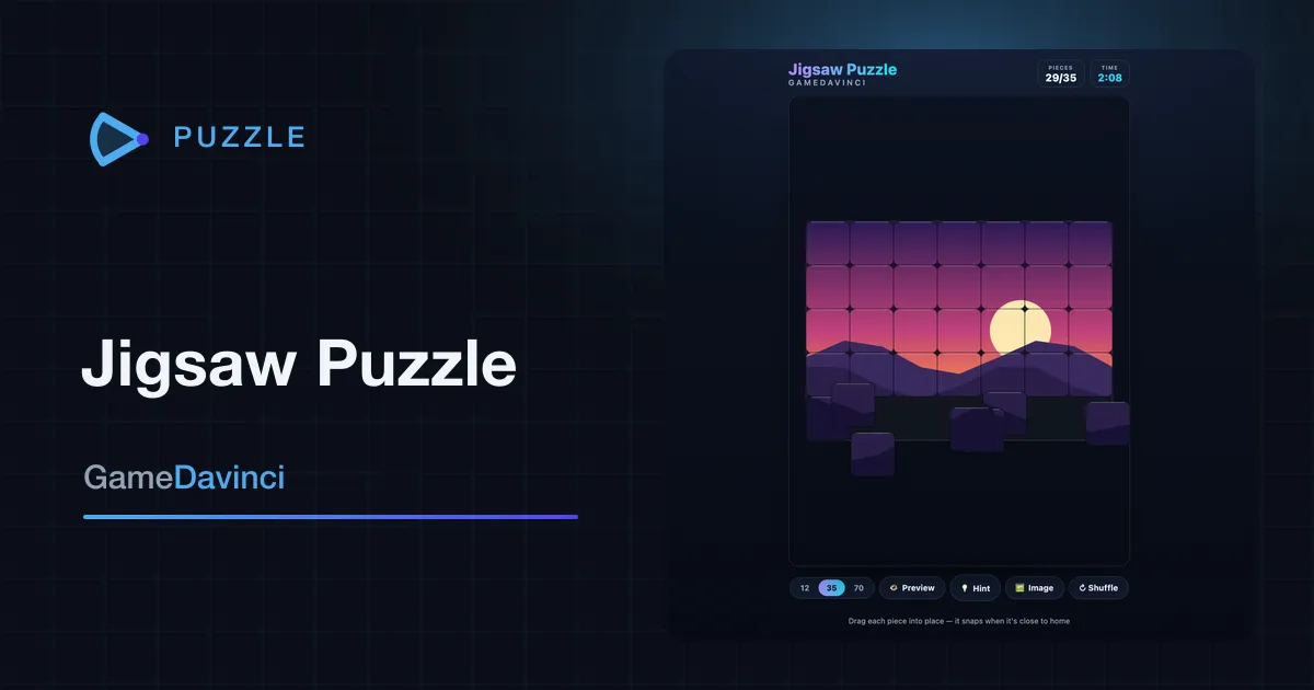 Play Jigsaw Puzzle — free online Puzzle game