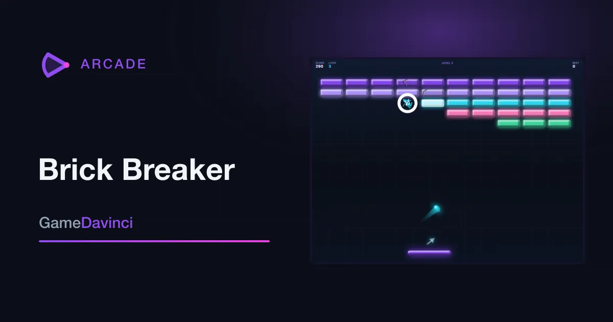 Play Brick Breaker — free online Arcade game