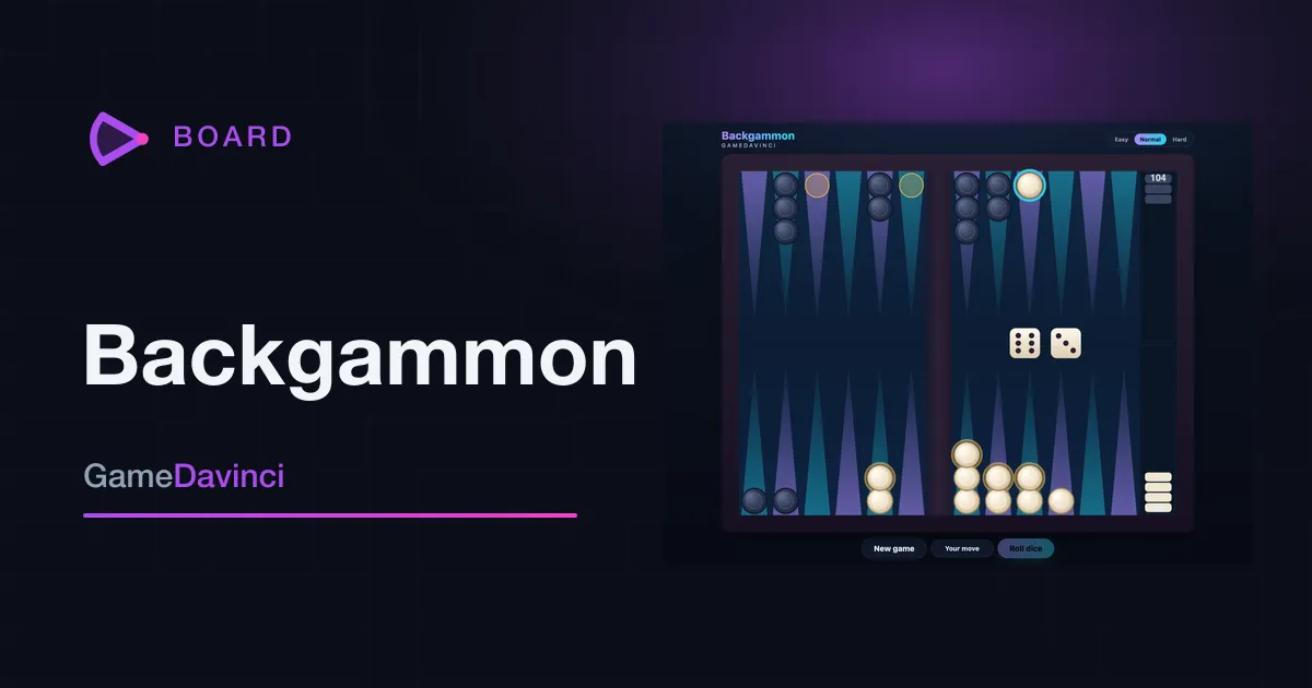 Play Backgammon — free online Board game