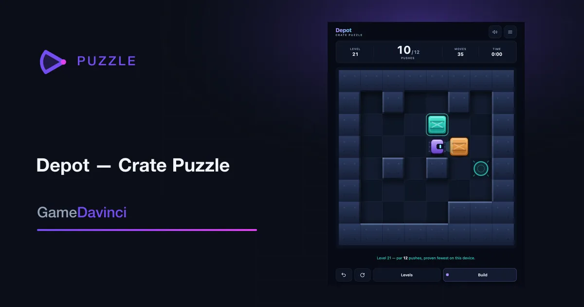 Play Depot — free online Crate Puzzle game