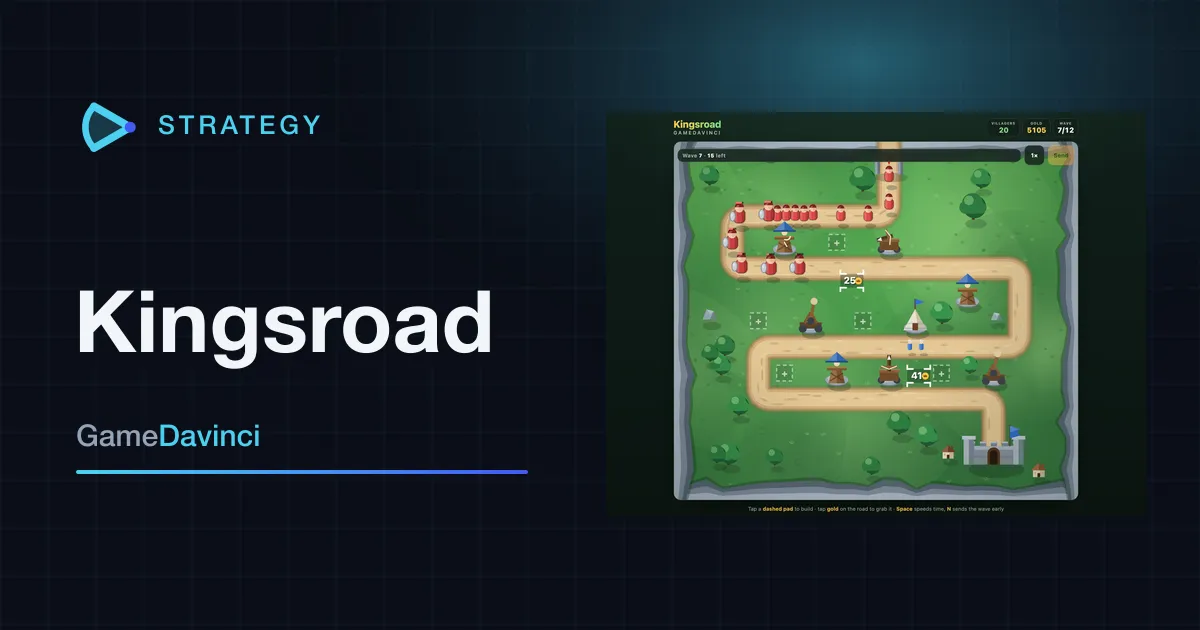How to play Kingsroad — rules for the free online Strategy game