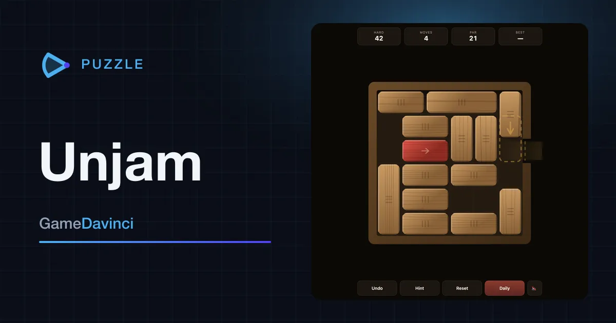 Play today's Unjam daily puzzle